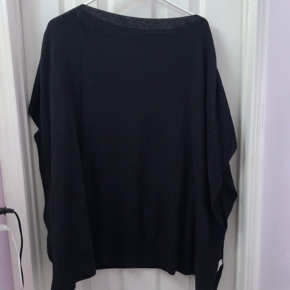 Navy Blue Poncho